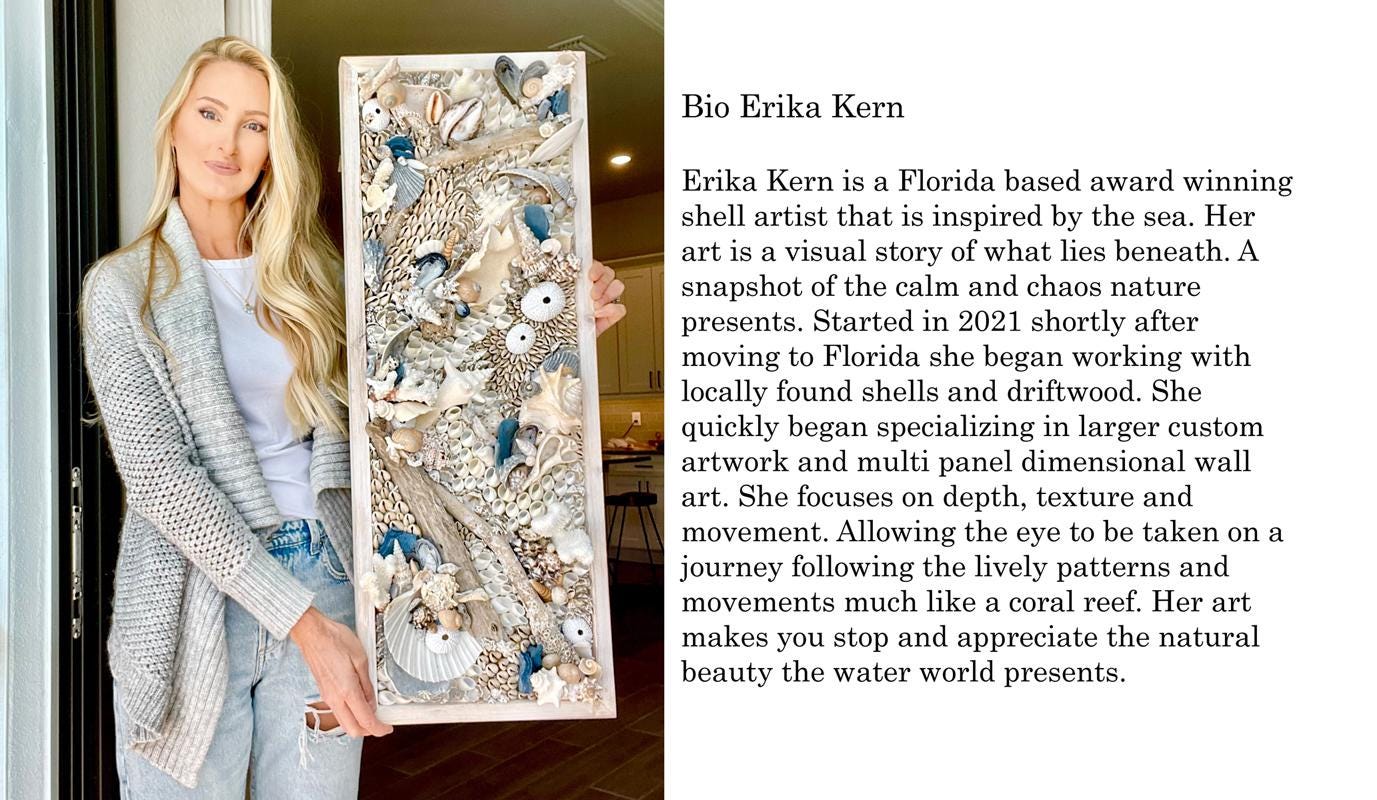 Minimalist Sea Shell Modern Coastal Wall 36x12" Art Framed Cowrie Abalone Seashells On Wood Textured Beach Hanging Beige Grey Silver