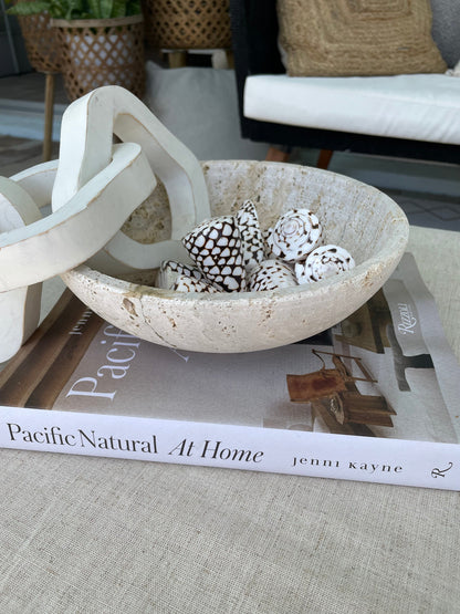 MARBLE CONE SHELLS *All Sizes* Natural White Brown Spots Conus Marmoreus Modern Seashell