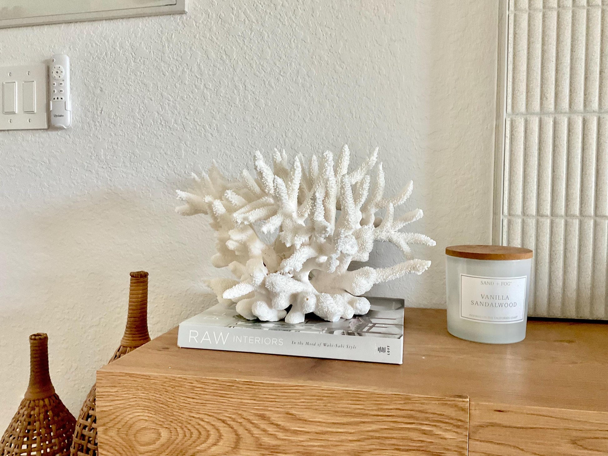 Extra LARGE 100% Natural Oversized BRANCH Coral Fossil 15.5" x 12" x 10" XL Specimen Coastal Display Beach House Décor Centerpiece White